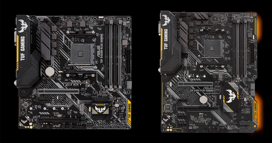 ASUS TUF B450 Plus Gaming and B450M Plus Gaming Analyzing B450